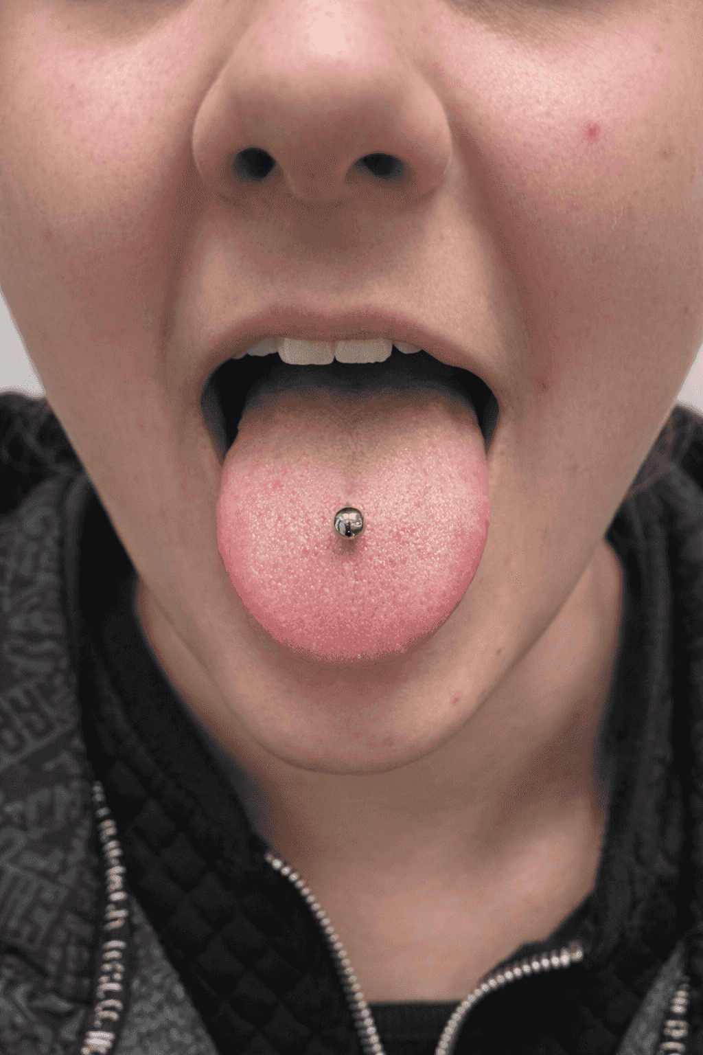 piercing sur la langue